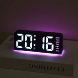 Despertador USB con luz de ambiente y temperatura