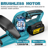 Cortasetos eléctrico inalámbrico 2000W
