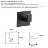 Ganchos adhesivos de pared extrafuertes