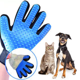 Guante de goma quitapelos para mascotas