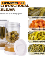 Tarro escurridor para aceitunas y encurtidos