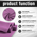 Ultrafine Fiber Sports Towel for Outdoor Travel Swimming And Beach Use Sand-Free High Absorbency Soft Skin-Friendly Convenient