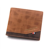 Cartera de hombre fina con monedero