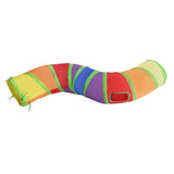 Túnel plegable de juego para gatos