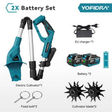 Motoazada/escarificador eléctrico YOFIDRA 200mm
