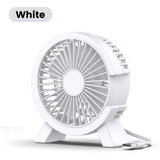 Mini ventilador de mesa recargable USB