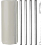 Pajitas metálicas para vasos de 40 oz (2-4 uds)