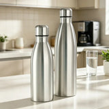 0.75/1 Liter Stainless Steel Canteen Kettle Outdoor Camping Hiking Water Bottle Portable Large Capacity Leakproof Drinking Bottl