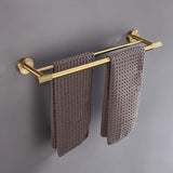 Portarrollos dorado set accesorios baño