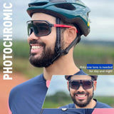 Gafas fotocromáticas de ciclismo unisex