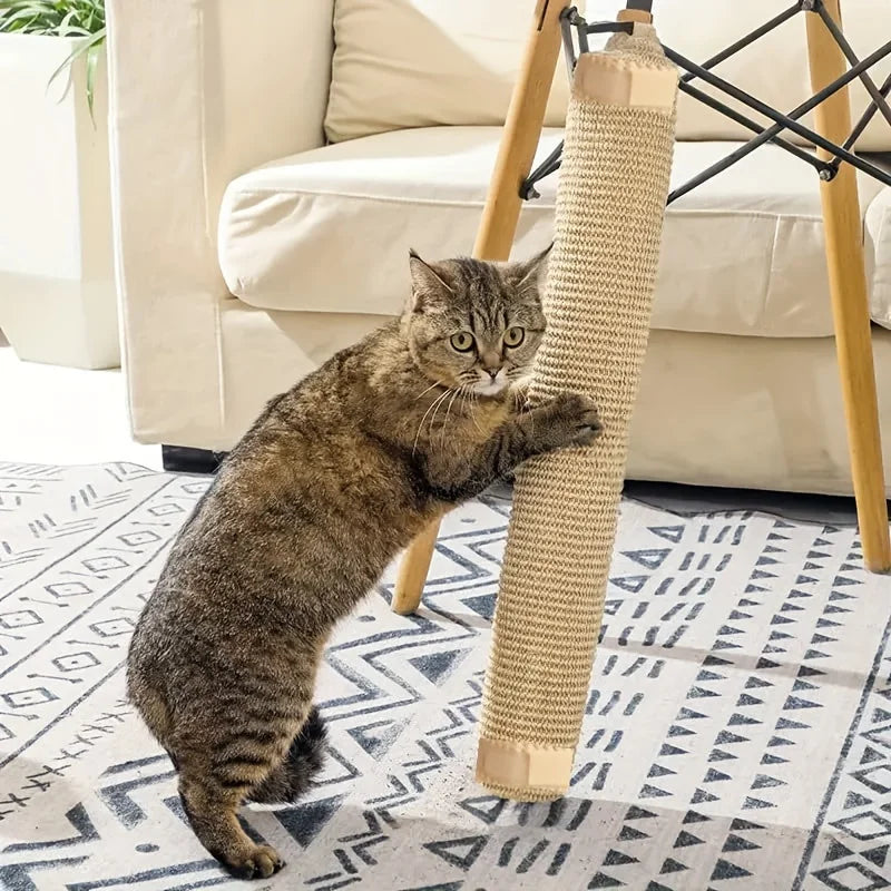 Alfombra rascador de sisal natural (protege sofá)