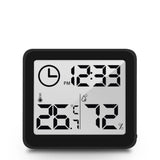 Reloj digital de mesa con temperatura y humedad