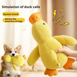Pato de peluche para dormir con tu perro