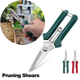 Tijeras de podar de acero para jardín