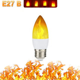 Bombilla LED efecto llama