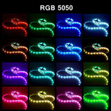 Tira LED RGB 5050 con mando (5-40 m)