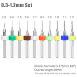 Brocas de carburo para PCB 0,1-2 mm