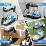 Organizador extensible bajo fregadero 2 niveles