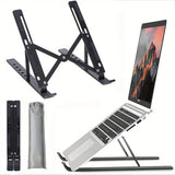 Soporte de portátil de aluminio con 6 alturas