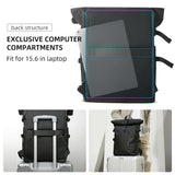 Mochila de viaje ampliable de gran capacidad