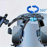Soporte de móvil para salpicadero giratorio 360°