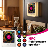 Imán nevera vinilo NFC con luz (reproduce tu canción)