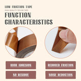 Cinta de teflón PTFE resistente hasta 300°