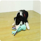 Pulpo de peluche interactivo con sonido para perros