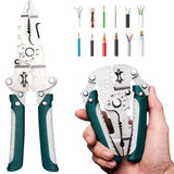 Alicate pelacables plegable 18 en 1