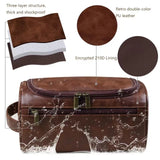 Neceser de piel para hombre y mujer
