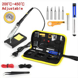 Kit de soldador de 60 W con accesorios