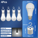 Bombilla LED recargable de emergencia E27