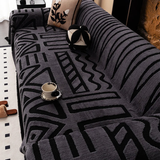Cubre sofá estilo bohemio