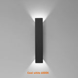 Aplique exterior LED IP65 arriba/abajo aluminio