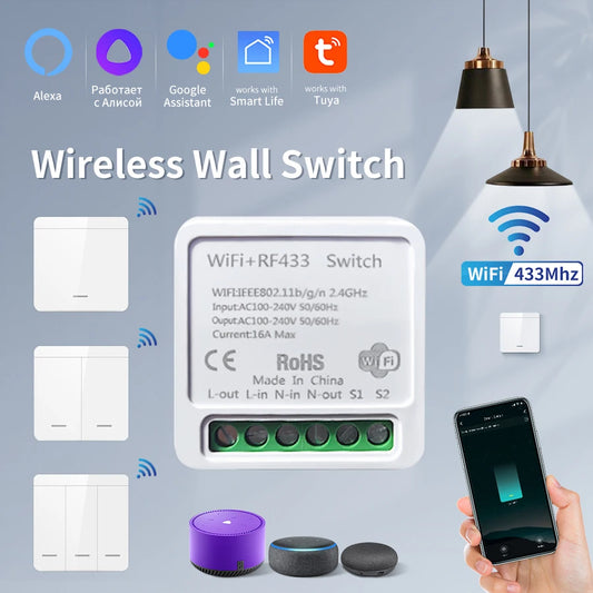 Interruptor de luz inteligente WiFi