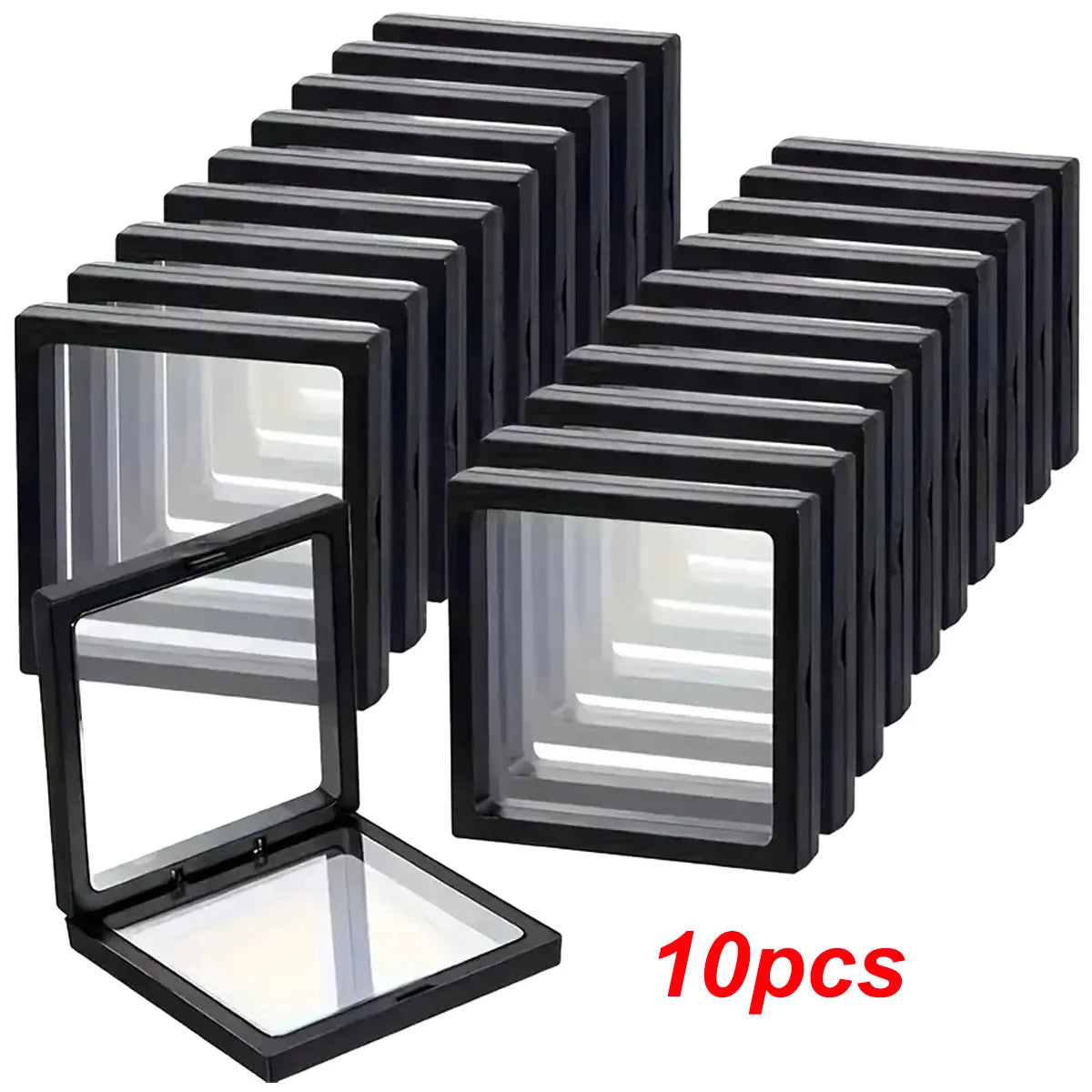 Cajas expositoras transparentes (10 uds)
