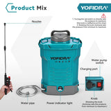 Pulverizador de mochila eléctrico de 10 L