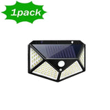 Aplique solar exterior con sensor de movimiento