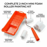 Kit de mini rodillo de espuma de 5 cm
