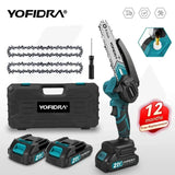 Mini motosierra YOFIDRA 6" con engrasador