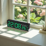 Despertador digital USB con luz de ambiente