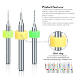 Brocas de carburo para PCB 0,1-2 mm