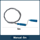 Desatascador de tuberías flexible 1,5-5 m