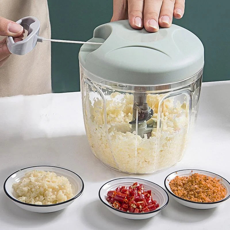 Picadora manual de alimentos 500/900 ml