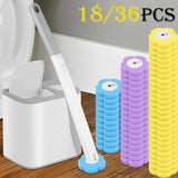 Escobilla de WC con 18 recambios desechables