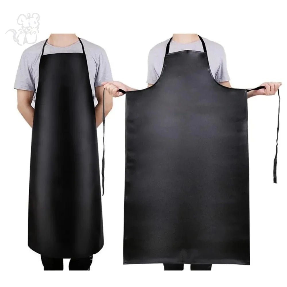 Delantal de trabajo impermeable de polipiel