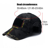 Gorra de camuflaje ajustable unisex