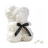 Oso de rosas artificiales — regalo para ocasiones especiales
