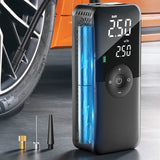 Compresor de aire recargable para ruedas
