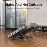 Soporte de aluminio para portátil regulable